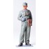  Figurine maquette Tankiste allemand Wehrmacht, 2ème GM 