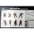  Figurines maquettes Commandos CIA "FMT", Irak 