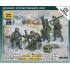  Figurines Mortier Allemand 80mm avec servants, Hiver 1941-45 