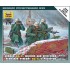  Figurines Mitrailleuse allemande MG-34 et servants, Hiver 1941-45 