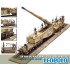 Maquette Canon allemand sur rails 28cm K5(E) "Leopold", 2ème GM