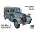  Maquette vehicule d'Etat-major allemand Sd.Kfz.1 Type 170 VK, 2ème GM  