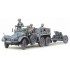 Maquette Krupp "Protze" 1 T + PAK 37 + 4 figurines, 2ème GM