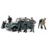  Maquette Citroen Traction + 7 figurines allemandes, 2ème GM 
