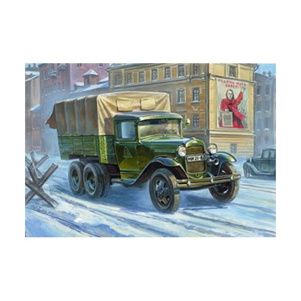 MINIART GAZ-AAA Truck 1941 Kit Haute Précision 1/35 en Plastique et Photodécoupe
