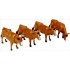  Figurines Vaches Jersey 