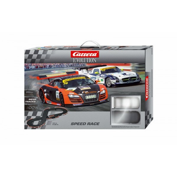 Carrera 20020601 – 2 Rails Droits Standard EVOLUTION – 34,5 Cm Chacun – Compatible DIGITAL 124/132 – Échelle 1/24