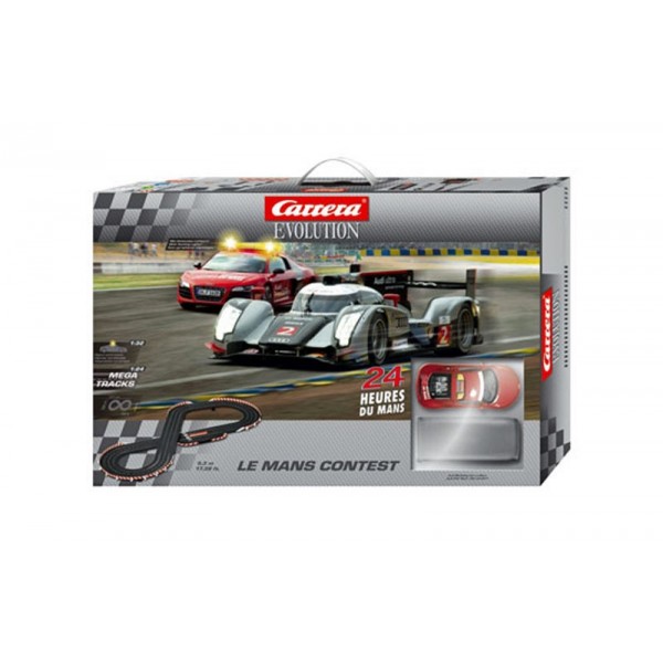 Carrera 25189 Coffret Circuit Carrera Evolution Le Mans Contest 1/24 -  francis miniatures