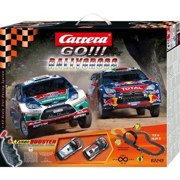 Coffret Circuit Carrera Go !!! Just Rally ! 1/43 - francis miniatures