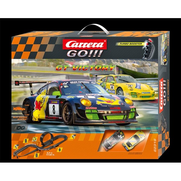 Circuit carrera go ferrari 458 gt2 n°71 et n°54 fonctionne