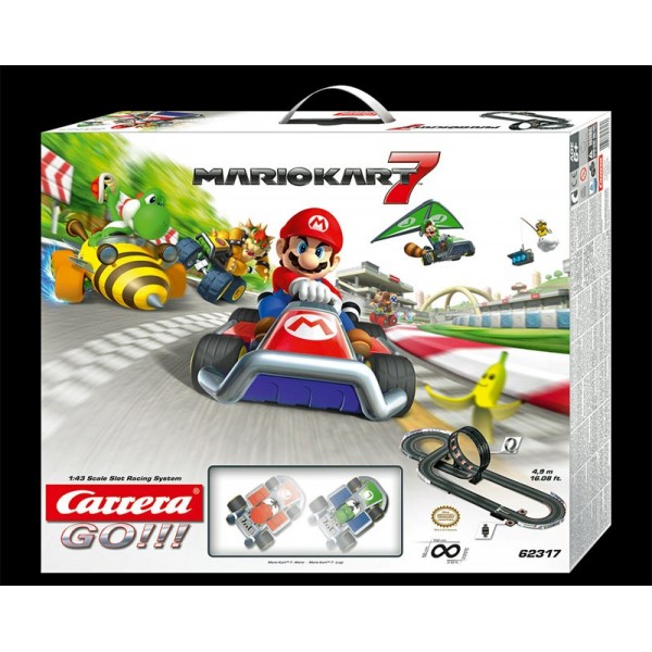 Coffret Circuit Carrera Go !!! Nintendo Mario Kart 7 1/43 - francis  miniatures
