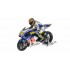  Miniature Yamaha YZR-M1 V. Rossi Moto GP 2009 Valencia avec figurine 