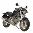  Miniature Ducati Monster 2002 bleu métallique 