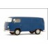  Miniature Volkswagen T2a Fourgon bleu foncé 