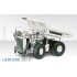  Miniature Tombereau minier blanc Liebherr 282B 