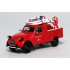  Miniature Citroen 2CV pick-up Pompiers de Vertus 