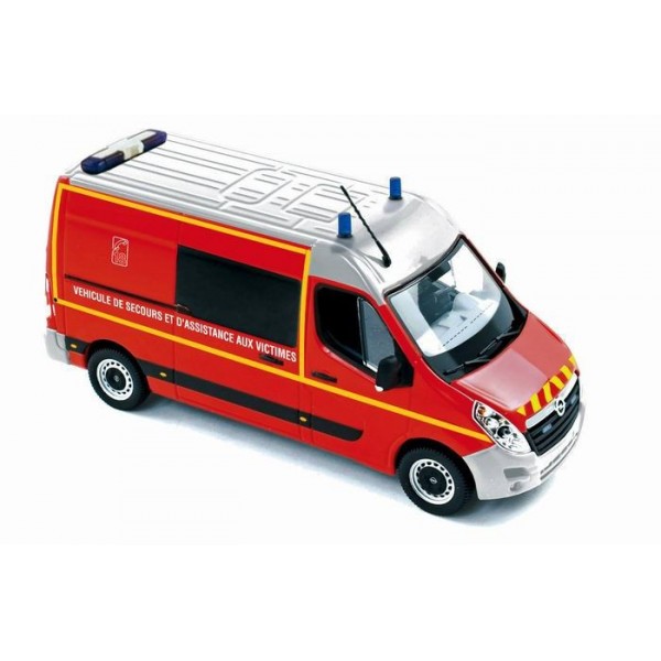 Fiat Ducato VSR Sapeurs Pompiers PC, VSAV ou SUB Odeon 1/43 048