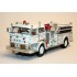  Miniature Mack C Fire Truck blanc 1960 
