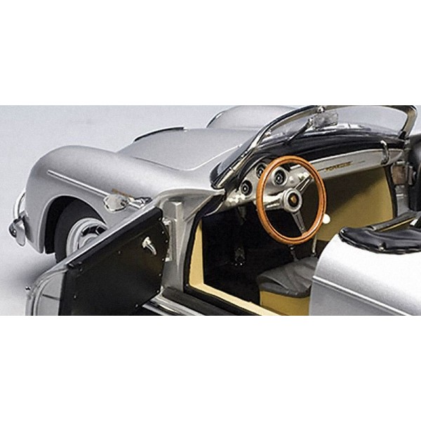 Porsche 356 Cabriolet Grise Miniature 1/43 – Heco Miniatures