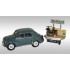 Miniature Renault 4CV  Remorque Velosolex