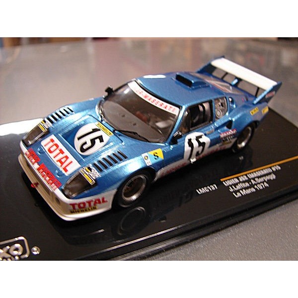 miniature 1/43 Ligier JS2 Tour Auto 75 kit monté Bonsignore G.Larousse