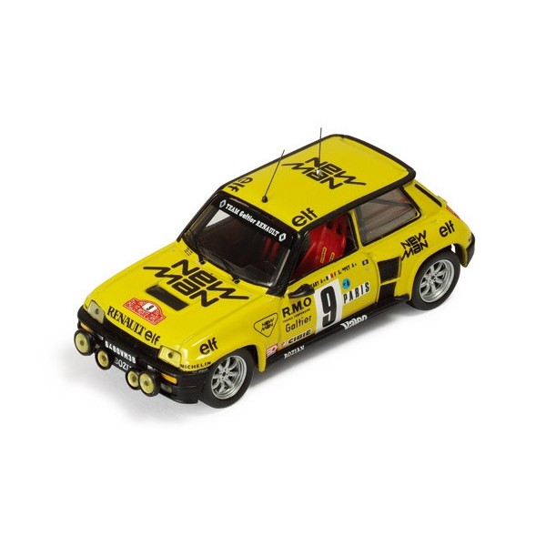 RENAULT 5 - R5 TURBO n°20 rallye MONTE CARLO 1981 1/18 Bruno SABY EUR