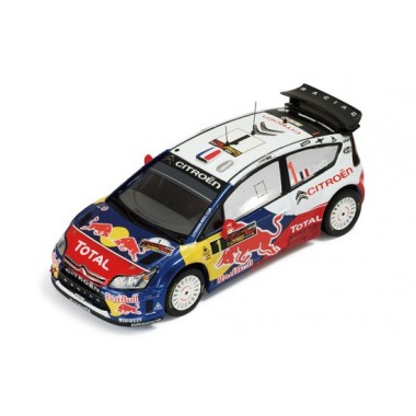 Miniature Citroen C4 WRC Loeb 1 Chypre 2009 Miniature Citroen C4 WRC Loeb 1 Chypre 2009