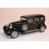 Miniature Bugatti 46 Limousine 1929, Noire roues à rayons