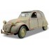 Miniature Citroen 2CV "Sortie de grange" 1952
