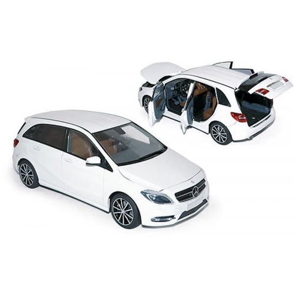 Mercedes Benz B180 2011 – Miniature Norev 1/18 – Collection HQ (Blanc)