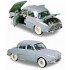Miniature Renault Dauphine Bleu Azur 1958