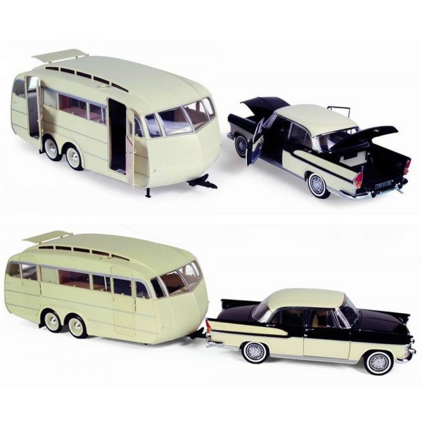 SIMCA CHAMBORD BLEU NOIR CARAVANE HENON NOREV Boutique Loisir et Collection