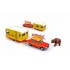 Miniature Peugeot 404 + caravane Pinder Piste aux Etoiles