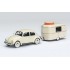 Miniature Volkswagen Coccinelle avec caravane Eriba