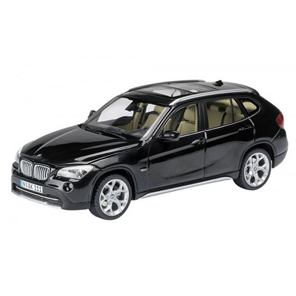 Miniature BMW X1 noire - francis miniatures