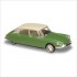 Miniature Citroen DS19 Verte 1956