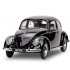 Miniature Volkswagen Coccinelle noire 1949
