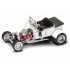 Miniature Ford T-Bucket capote ouverte blanche 1923
