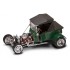 Miniature Ford T-Bucket capote fermée verte 1923
