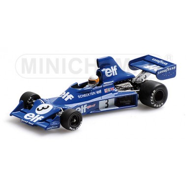 Miniature Tyrrell Ford 007 1975 J. Scheckter Miniature Tyrrell Ford 007 1975 J. Scheckter