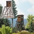  Mirador de chasse en bois (vrai bois) 