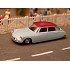  Miniature Citroen DS19 bleue toit rouge 1955 