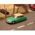  Miniature Citroen DS19 verte toit blanc 1955 
