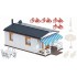  Maquette Bungalow de camping, Epoque 3/5 