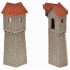  Maquette 2 Tours-remparts, Epoque 1 