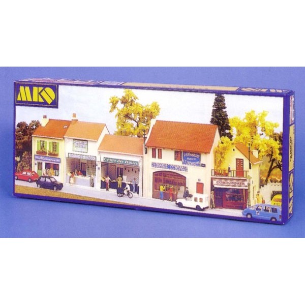 Coffret 5 Maquettes MKD à Monter - La Rue Du Marché 695 - NEUF Scellé