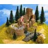  Maquette petit chateau en ruines  