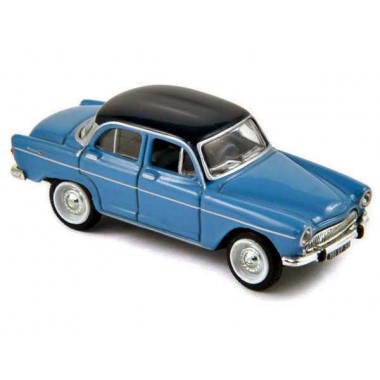 Miniature Simca Aronde P60 bleue 1962, Coffret 4 voitures Miniature Simca Aronde P60 bleue 1962, Coffret 4 voitures