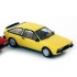  Miniature Volkswagen Scirocco jaune 1980 