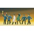  Figurines Employés de chemin de Fer 